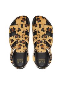 Bronx Sandały 85083-P Brązowy. Kolor: brązowy. Materiał: skóra #4