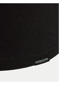 Didriksons T-Shirt Harald 505551 Czarny Regular Fit. Kolor: czarny. Materiał: bawełna #8