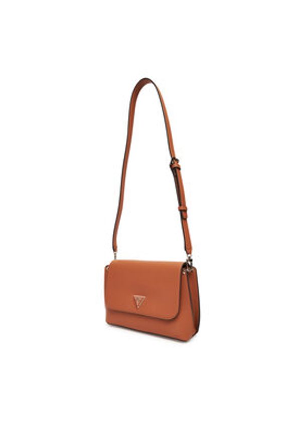 Guess Torebka Meridian II HWBG69 74200 Brązowy. Kolor: brązowy. Materiał: skórzane