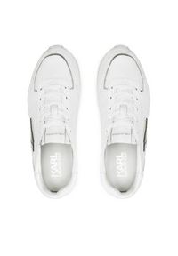 Karl Lagerfeld - KARL LAGERFELD Sneakersy KL61930N Biały. Kolor: biały. Materiał: skóra #8