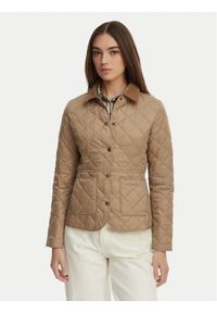 Barbour Kurtka przejściowa Deveron LQU1012BE34 Beżowy Regular Fit. Kolor: beżowy. Materiał: syntetyk #1