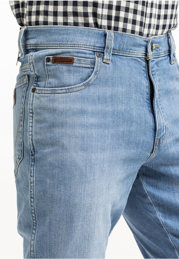 Wrangler - WRANGLER TEXAS SLIM MĘSKIE SPODNIE JEANSOWE JEANSY DŻINSY DREAM ON W12SQO859