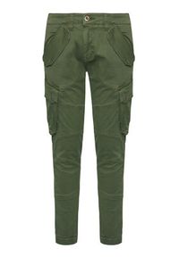 Alpha Industries Spodnie materiałowe Combat 126215 Zielony Slim Fit. Kolor: zielony. Materiał: bawełna #3