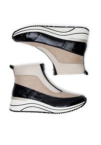 Remonte Botki D0T71-60 Beżowy. Kolor: beżowy. Materiał: materiał #5