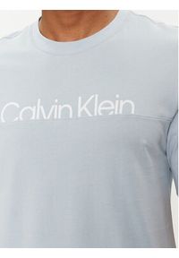 Calvin Klein Performance T-Shirt 00GMS4K190 Błękitny Regular Fit. Kolor: niebieski. Materiał: bawełna #2