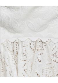 ACLER AUSTRALIA - Biała spódnica Broderie. Kolor: biały. Materiał: bawełna, koronka, len, wiskoza, tkanina #3