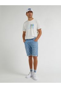 Lee - LEE 5 POCKET SHORT MĘSKIE SZORTY SPODENKI MELLOW LIGHT L73MHVB71 112331760 #4