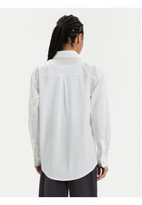 Champion Koszula 117204 Biały Oversize. Kolor: biały. Materiał: bawełna #2