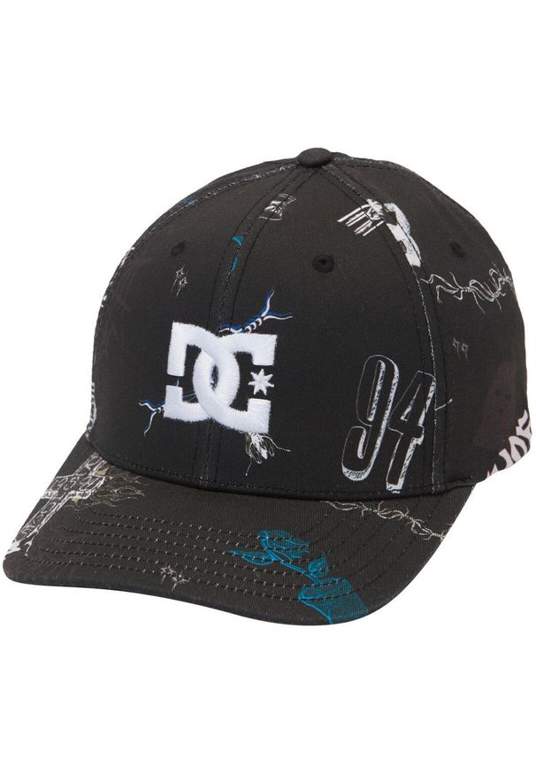 Czapka DC Shoes Cap Star Stretch Fit Hat, Dla obu płci. Kolor: czarny. Materiał: materiał, bawełna