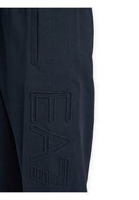 EA7 Emporio Armani Spodnie dresowe 7M000154 AF10432 UB102 Granatowy Regular Fit. Kolor: niebieski. Materiał: bawełna #6