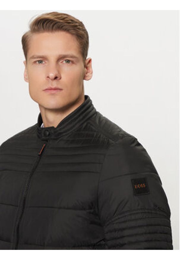 BOSS Kurtka przejściowa Ostreet 50522217 Czarny Slim Fit. Kolor: czarny. Materiał: syntetyk
