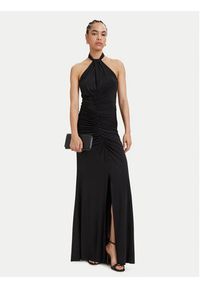 ACCESS FASHION Sukienka wieczorowa 63-3336-326 Czarny Regular Fit. Kolor: czarny. Materiał: syntetyk. Styl: wizytowy #3