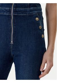 Guess Kombinezon W6RD0I D6883 Niebieski Regular Fit. Kolor: niebieski. Materiał: bawełna #4