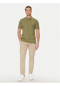 Marc O'Polo Polo B21223053092 Khaki Regular Fit. Typ kołnierza: polo. Kolor: brązowy. Materiał: bawełna #5