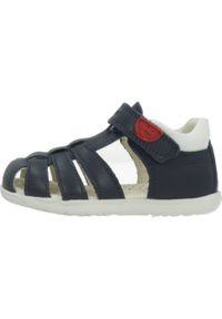 Sandały Geox Model B254va Kolor Niebieski. Kolor: niebieski. Materiał: skóra. Sezon: lato