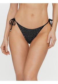 Guess Dół od bikini E4GO06 KC5Z0 Czarny. Kolor: czarny. Materiał: syntetyk