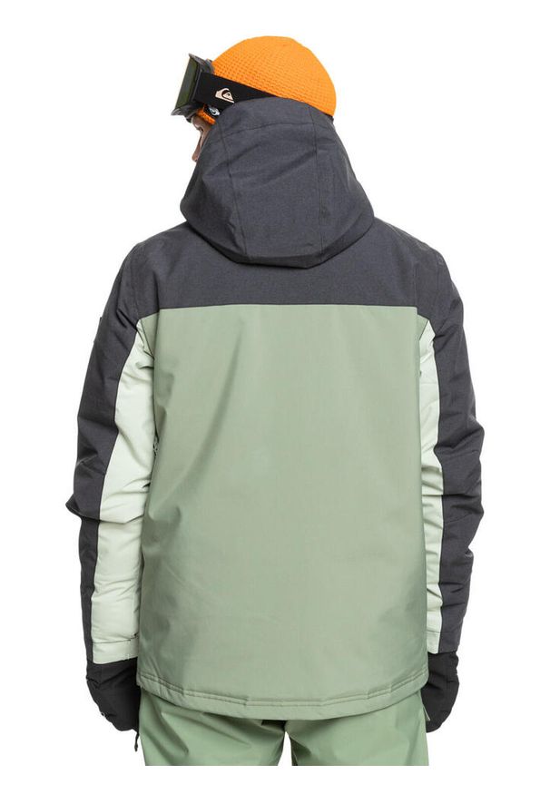Quiksilver - Kurtka śnieżna dla Mężczyzn DAWSON. Kolor: niebieski. Materiał: poliester, materiał. Sezon: zima. Sport: narciarstwo