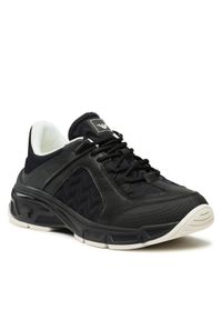 Emporio Armani Sneakersy X4X647 XN945 N208 Czarny. Kolor: czarny. Materiał: materiał #1