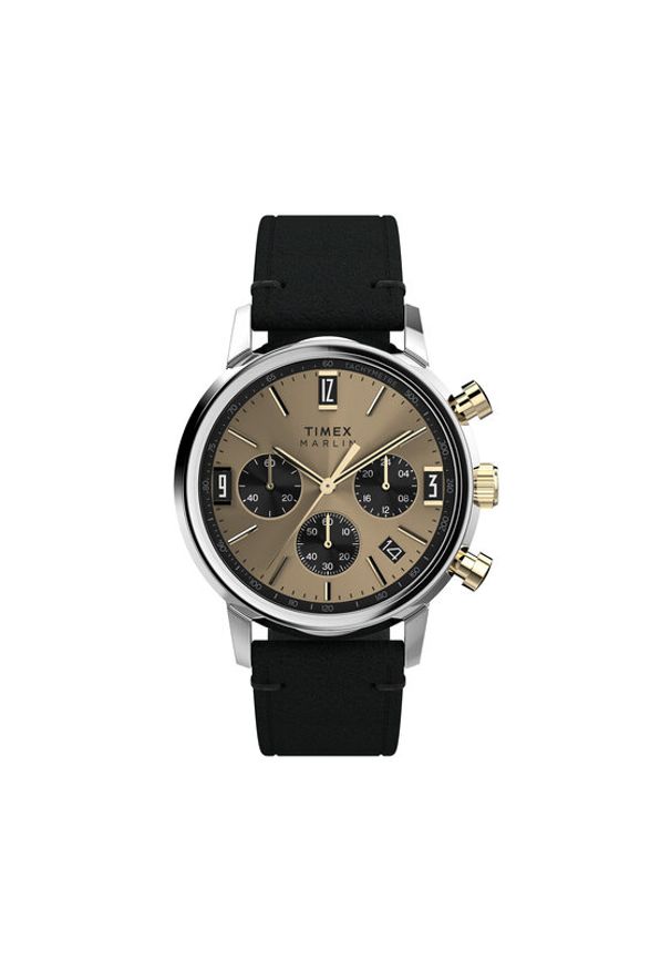 Timex Zegarek Marlin® Quartz Chronograph TW2W60300 Czarny. Kolor: czarny