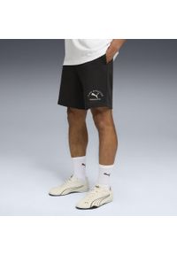Puma - Męskie szorty PUMA Class 8" z zaszewkami PUMA Black. Kolor: czarny. Sport: fitness