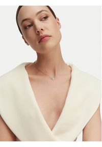 Swarovski Naszyjnik Flower 5755817 Srebrny. Materiał: metalowe. Kolor: srebrny #2