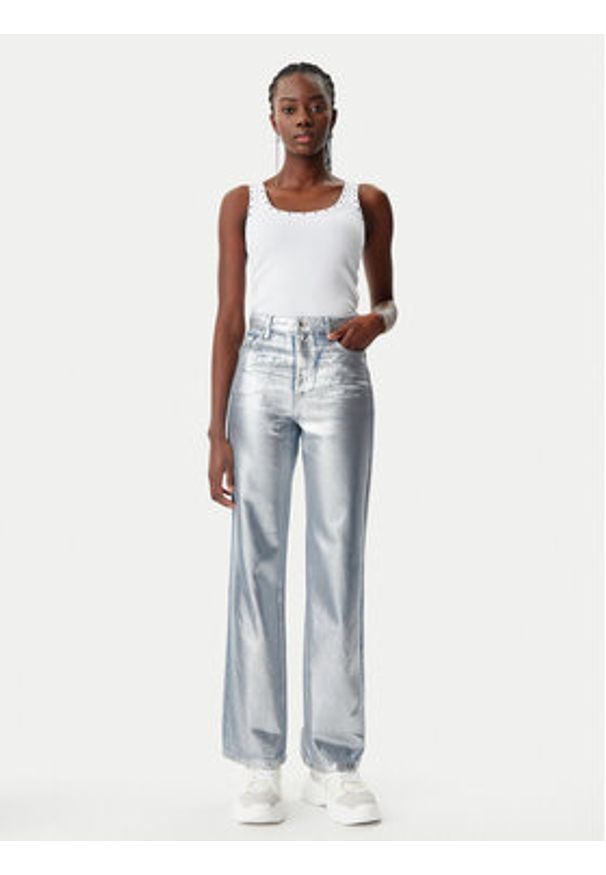 Patrizia Pepe Jeansy 8P0487/D095-S709 Niebieski Regular Fit. Kolor: niebieski