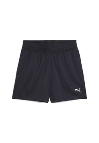Puma - Męskie tkane szorty Essentials 5" PUMA New Navy Blue. Kolor: niebieski. Wzór: haft. Sport: fitness