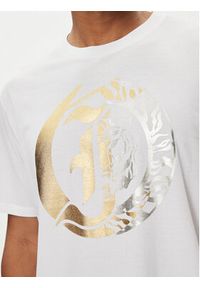 Just Cavalli T-Shirt 76OAHG05 Biały Regular Fit. Kolor: biały. Materiał: bawełna