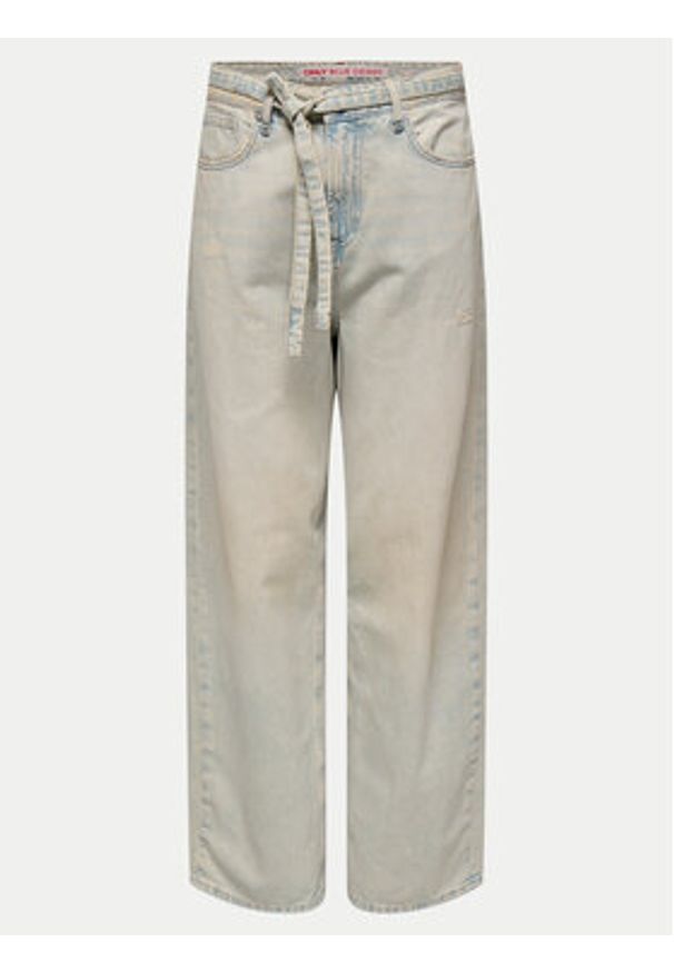 only - ONLY Jeansy Venice 15341025 Niebieski Baggy Fit. Kolor: niebieski