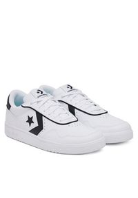Converse Sneakersy Court Lifestyle A13318C Biały. Kolor: biały. Materiał: skóra #4
