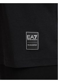 EA7 Emporio Armani T-Shirt 7M002107 AF10441 UC001 Czarny Relaxed Fit. Kolor: czarny. Materiał: bawełna #4