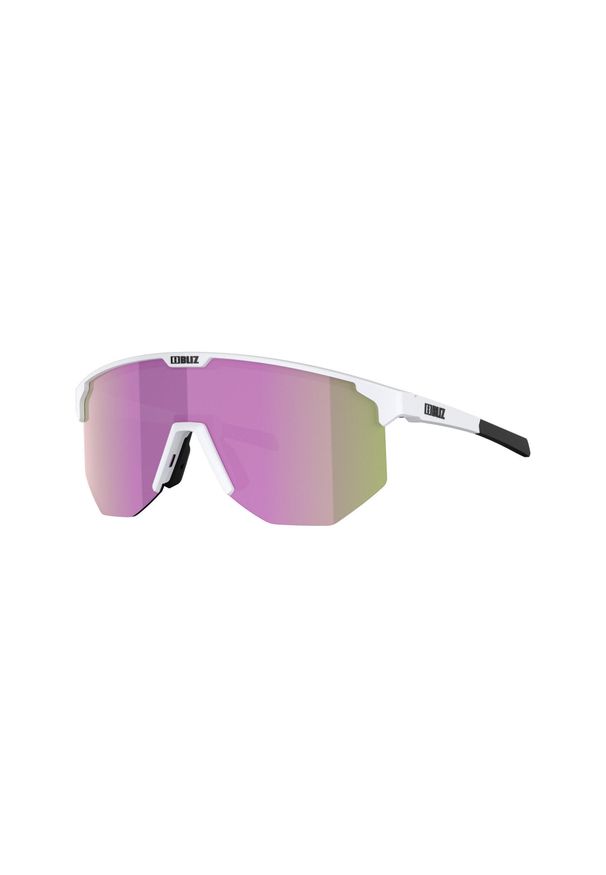 BLIZ - Okulary przeciwsłoneczne rowerowe dla dorosłych Bliz Hero White. Kolor: biały, wielokolorowy, różowy