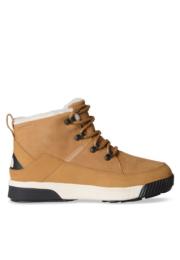 The North Face Śniegowce Sierra Mid Lace Wp NF0A4T3XKOM Brązowy. Kolor: brązowy. Materiał: nubuk, skóra