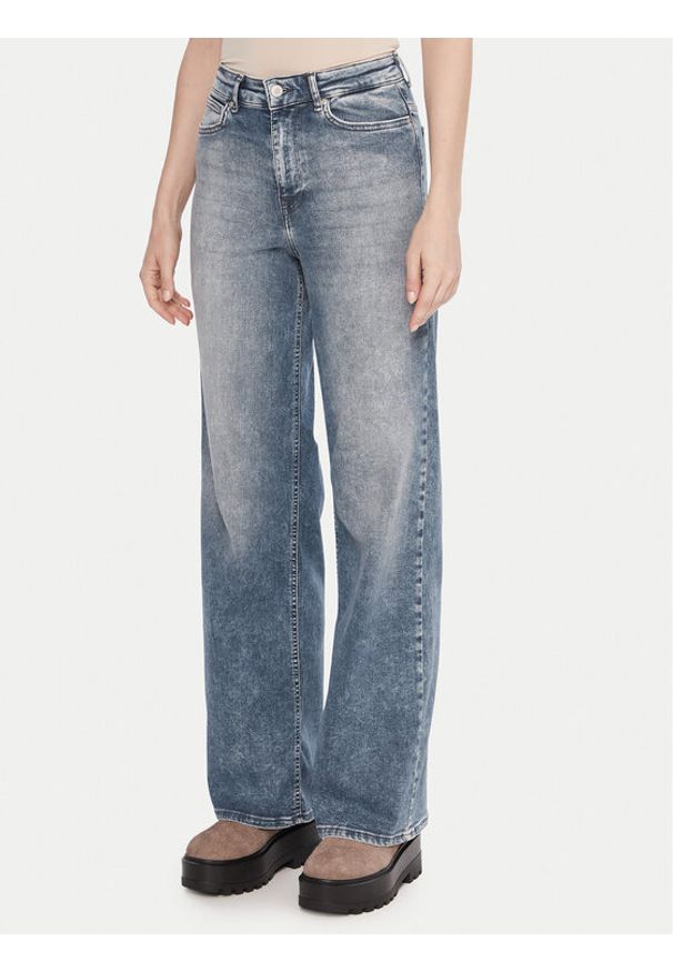 only - ONLY Jeansy Madison 15353692 Niebieski Wide Leg. Kolor: niebieski