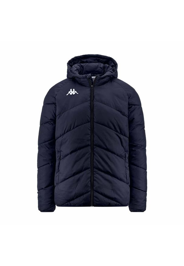 Kurtka puchowa Kappa Vianetto. Kolor: niebieski. Materiał: puch. Sezon: zima