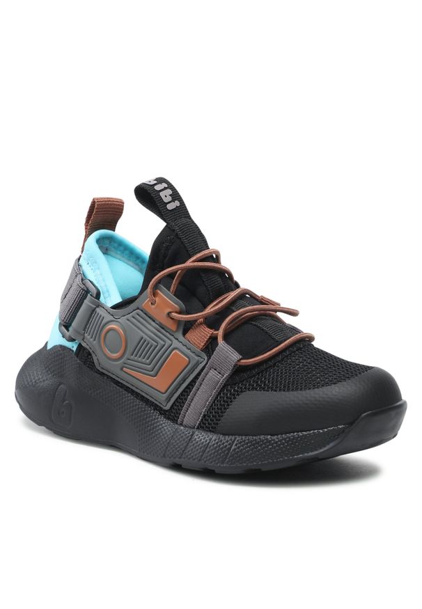 Sneakersy Bibi Evolution 1053255 Black/Caramel. Kolor: czarny. Materiał: materiał