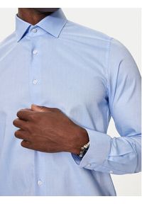 Michael Kors Koszula MK0DS01294 Niebieski Slim Fit. Kolor: niebieski. Materiał: bawełna #5