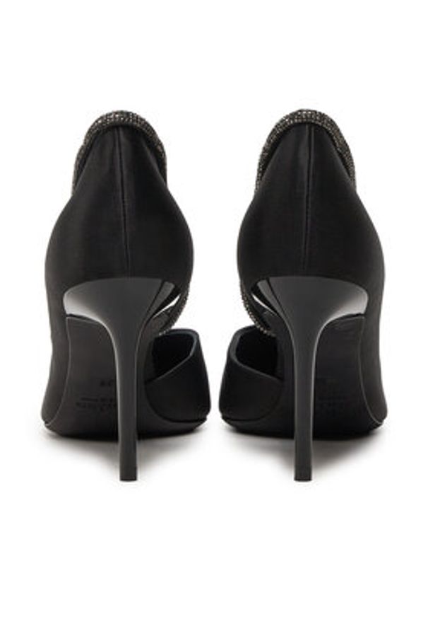 Max Mara Szpilki Pumpcrystal80 24245263916 Czarny. Kolor: czarny. Materiał: materiał. Obcas: na szpilce