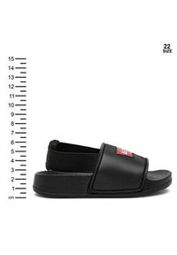 Levi's® Klapki Pool Mini VPOL0188S Czarny. Kolor: czarny #8
