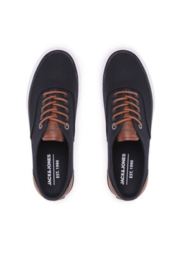 Jack & Jones - Jack&Jones Sneakersy Curtis 12229023 Niebieski. Kolor: niebieski. Materiał: materiał