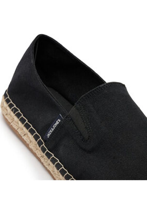 Jack & Jones - Jack&Jones Espadryle Jfwregent 12257223 Czarny. Kolor: czarny. Materiał: materiał