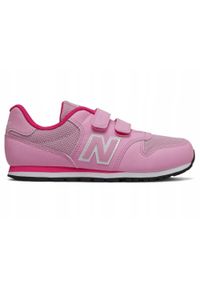Buty na co dzień Dziecięce New Balance 500 na rzepy. Okazja: na co dzień. Zapięcie: rzepy. Kolor: różowy. Sport: turystyka piesza #1