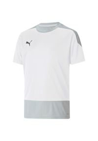 Podkoszulek Puma Teamgoal 23 Training Jersey Jr, Dzieci. Kolor: biały. Materiał: jersey