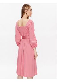 Weekend Max Mara Sukienka codzienna Garbo 2356210231 Różowy Regular Fit. Okazja: na co dzień. Kolor: różowy. Materiał: bawełna. Typ sukienki: proste. Styl: casual #5