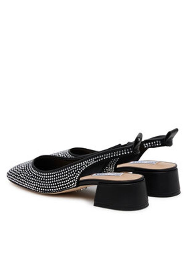 Steve Madden Sandały Smitten SM11003213 Czarny. Kolor: czarny. Materiał: materiał