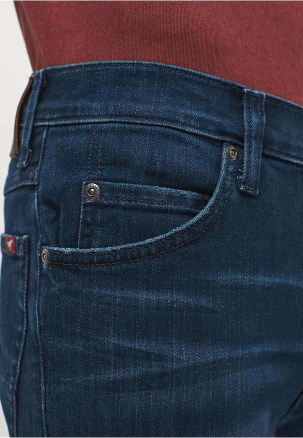 Mustang - MUSTANG Tramper Męskie Spodnie Jeansowe Denim Blue 1012559 5000 843