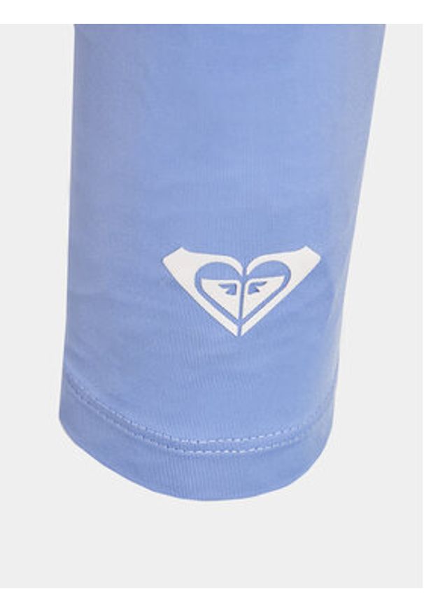 Roxy Top Bold Moves Ls Kttp ERJKT04067 Niebieski Slim Fit. Kolor: niebieski. Materiał: syntetyk