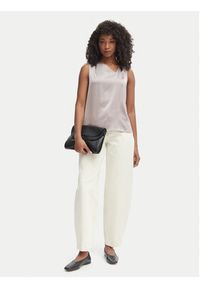 Calvin Klein Bluzka LV044F144G Szary Regular Fit. Kolor: szary. Materiał: syntetyk #3