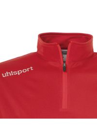 UHLSPORT - Kurtka dziecięca 1/4 zip Uhlsport Essential. Typ kołnierza: kołnierzyk stójkowy. Kolor: czerwony, czarny, wielokolorowy, biały. Sport: piłka nożna #2