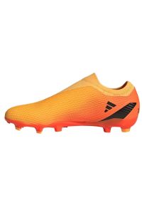 Adidas - Buty piłkarskie adidas X Speedportal.3 Ll Fg M GZ5067 pomarańcze i czerwienie pomarańczowe. Kolor: pomarańczowy. Materiał: guma, syntetyk. Sport: piłka nożna #6